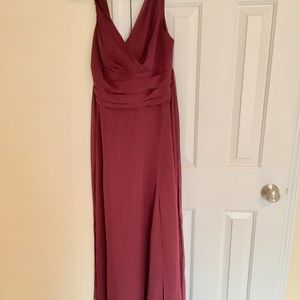 NWT Wine-Colored David’s Bridal Gown